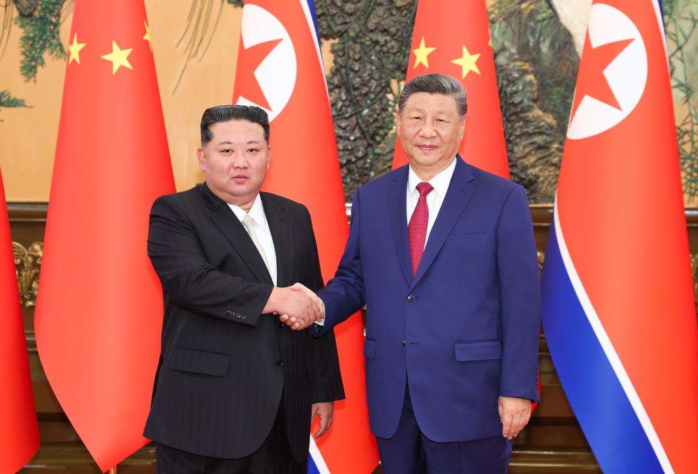 China e RPDC reafirmam amizade e prometem laços mais estreitos durante conversações dos líderes máximos