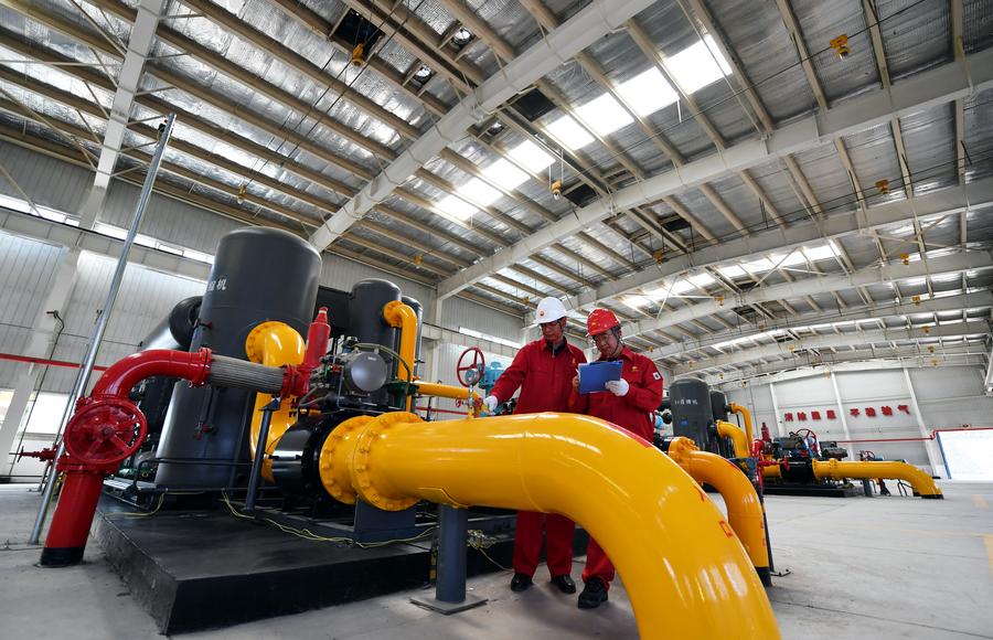 (Multimídia) Maior campo chinês de metano de jazida de carvão bate recorde com produção de 4 bilhões de metros cúbicos