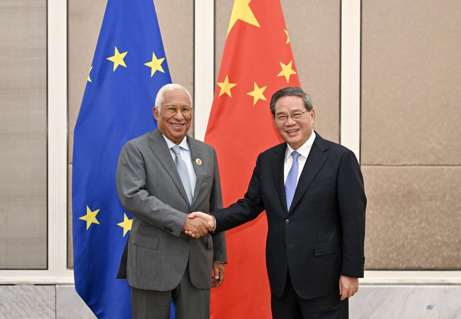 (Multimídia) China está disposta a trabalhar com UE para manter laços bilaterais no caminho certo, diz primeiro-ministro