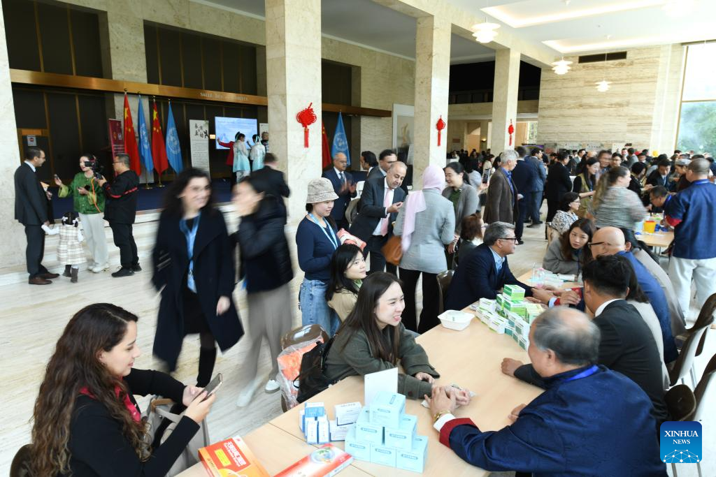 Cidade suíça de Genebra recebe evento cultural sobre medicina tradicional chinesa