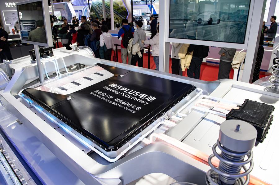 (Multimídia) Vendas de baterias para veículos elétricos na China crescem 48,9% nos três primeiros trimestres