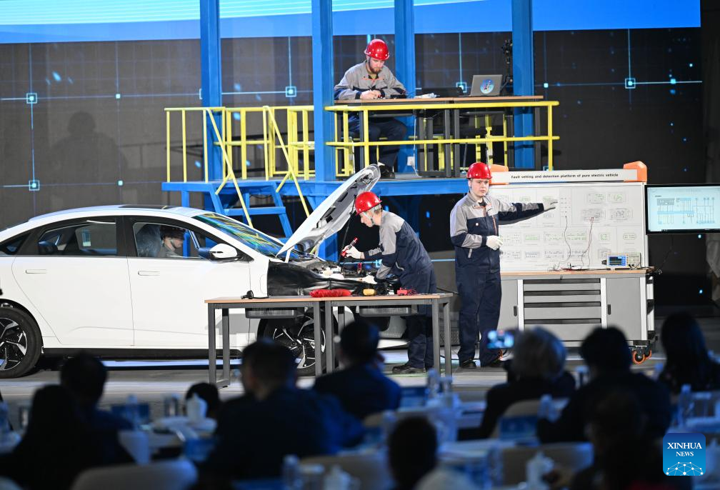 Final da Competição Mundial de Habilidades de Faculdades Vocacionais 2025 começa em Tianjin