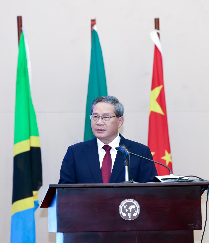 Premiê chinês diz estar disposto a trabalhar com Zâmbia e Tanzânia para construir novo polo econômico