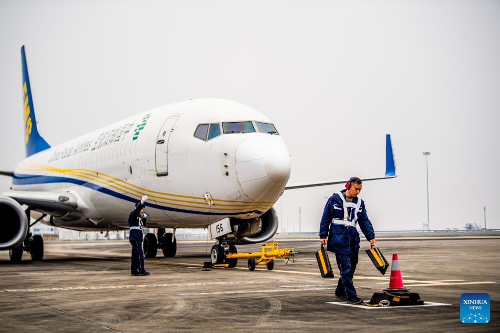 Aeroporto de Chongqing inaugura nova rota cargueira para Yangon, Mianmar
