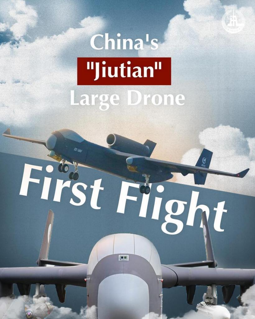 (Multimídia) O grande drone "Jiutian" da China, visando funções civis versáteis, realiza seu primeiro voo