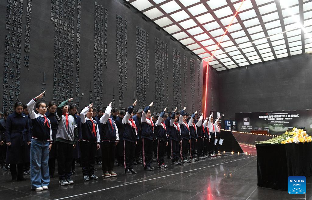 China promove várias atividades no 12º dia nacional de memória em homenagem às vítimas do Massacre de Nanjing
