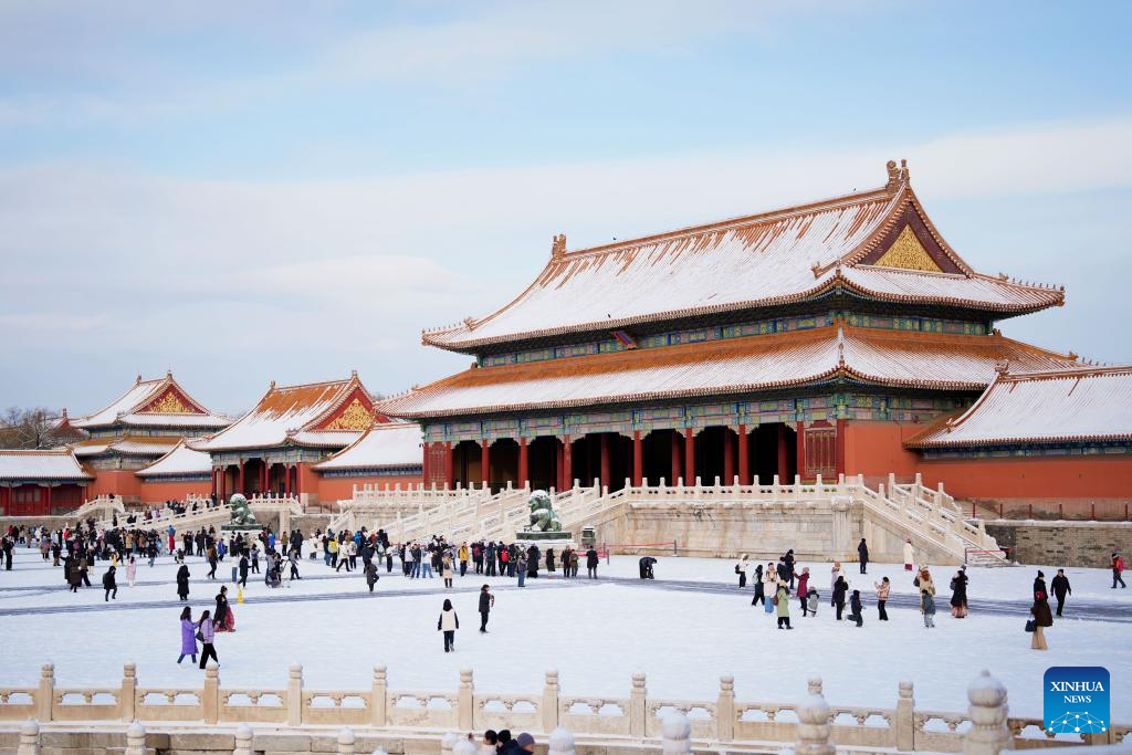 Museu do Palácio oferece espetáculo visual inigualável após queda de neve