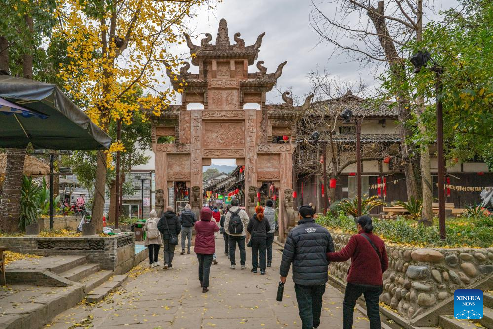 Vila antiga de Zhaohua no sudoeste da China se revitaliza com projeto de preservação
