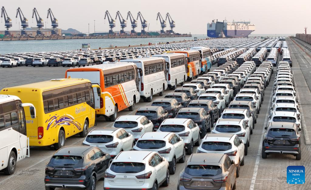 Movimentação de cargas nos portos de Shandong ultrapassa 1,9 bilhão de toneladas em 2025