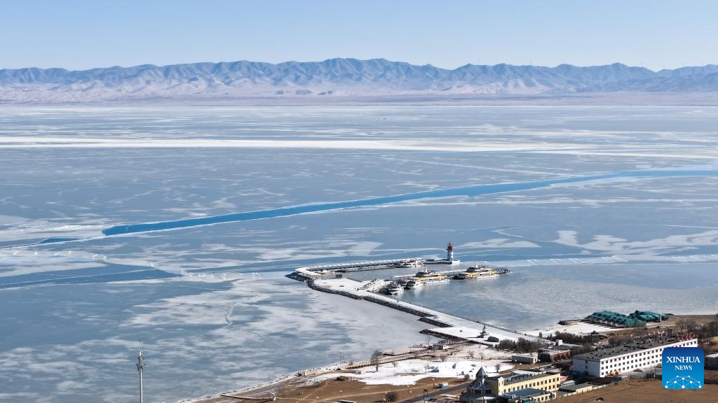 Imagens mostram beleza do Lago Qinghai, no noroeste da China