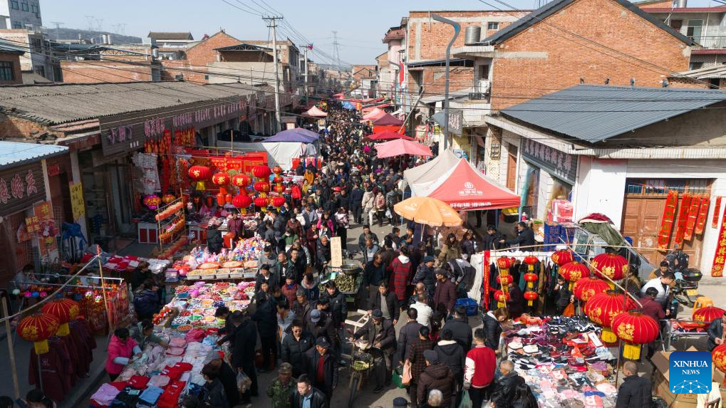 Veja fotos de mercado local em Shaanxi, no noroeste da China