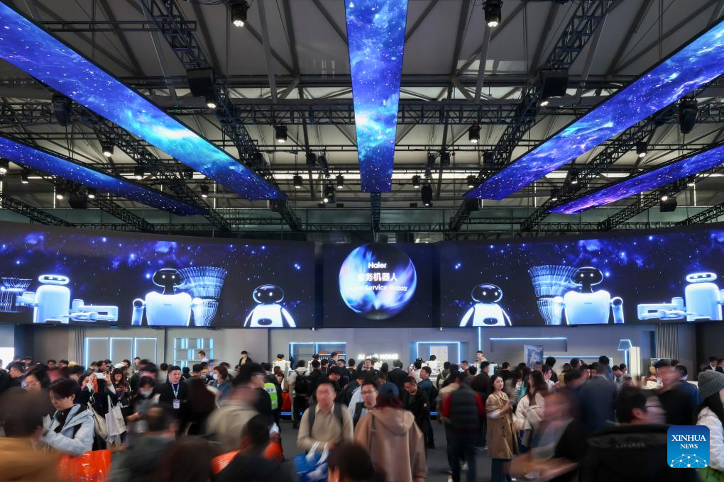 Exposição Mundial de Eletrodomésticos e Eletrônicos 2026 abre em Shanghai