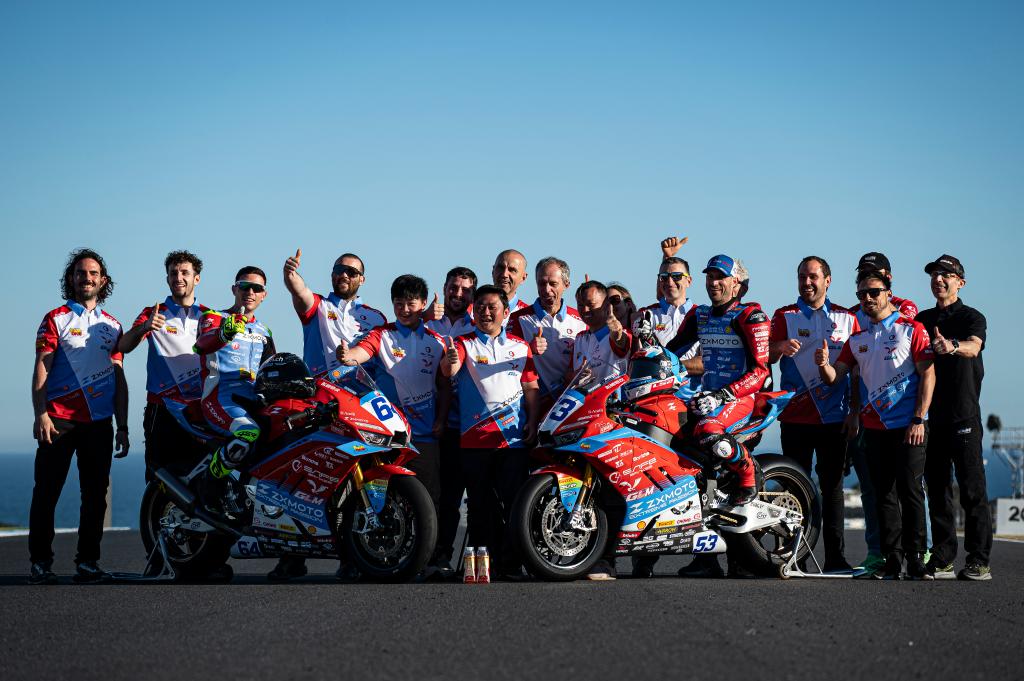 Foto de equipe da ZX-Moto. (ZX-Moto/Divulgação via Xinhua)