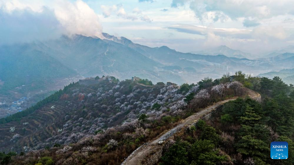Fotos: seção da antiga Grande Muralha em Hebei, no norte da China