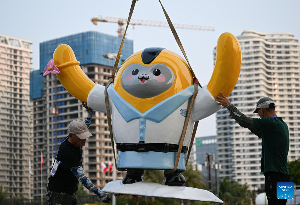 Preparativos para a 6ª Exposição Internacional de Produtos de Consumo da China seguem intensos em Hainan