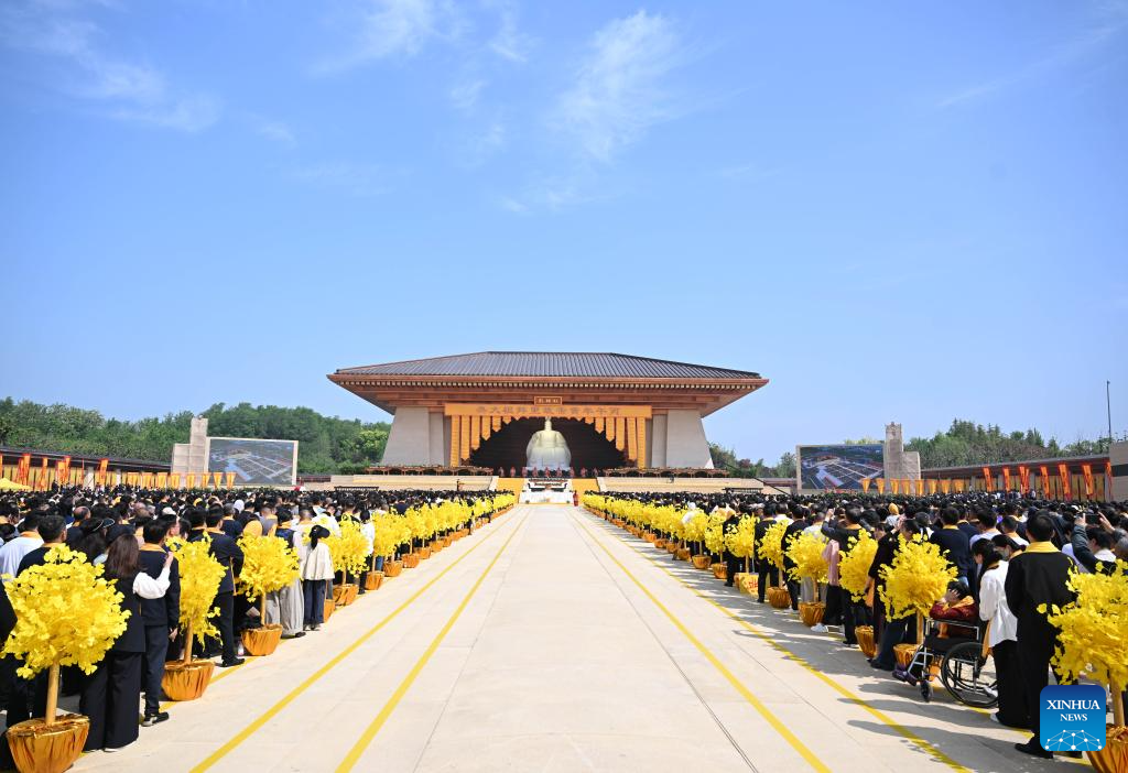 Cidade chinesa de Xinzheng realiza cerimônia em homenagem a Huangdi