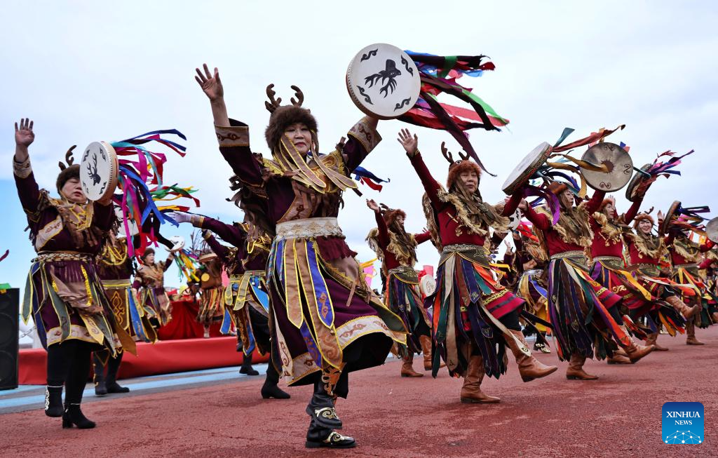 Semana da cultura popular "Kaijiang" é inaugurada em Tongjiang, na Província de Heilongjiang