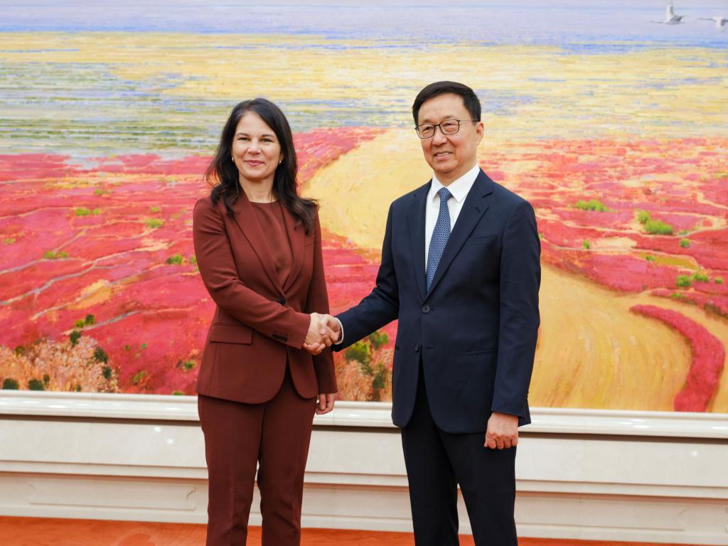 Vice-presidente da China se reúne com presidente da 80ª sessão da AGNU